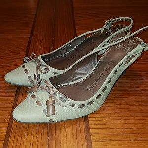NWOB, Jack Rogers Olive Slingback